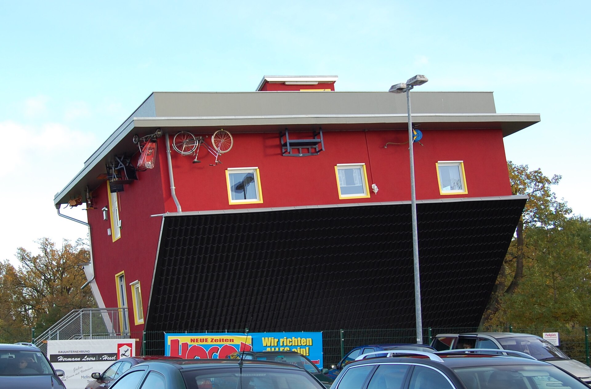 Haus-Kopf-Über